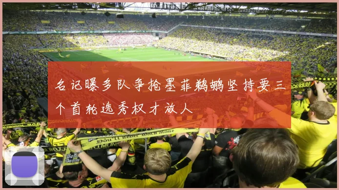 名记曝多队争抢墨菲鹈鹕坚持要三个首轮选秀权才放人